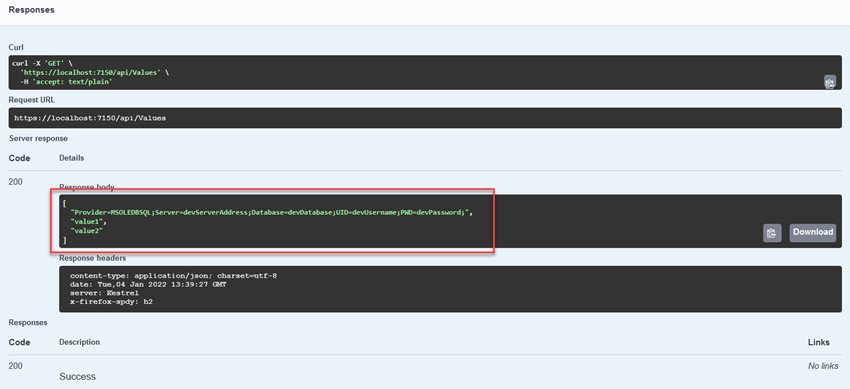 How to access parameters from AWS Systems Manager Parameter store in .NET 6 Web API